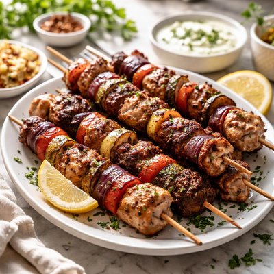 Image of Turkey Beef Kebabs