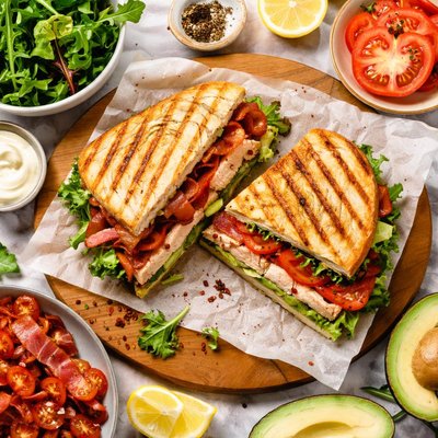 Image of Turkey Blt Panini