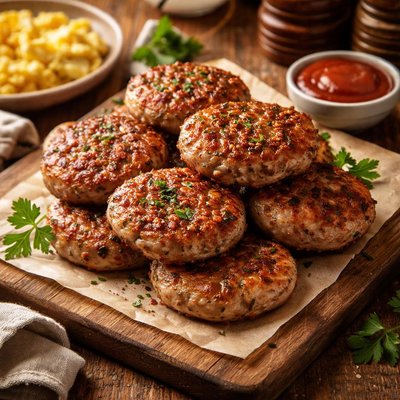 Image of Turkey Breakfast Sausage Patties