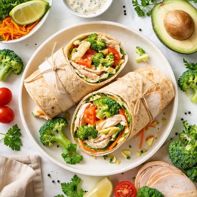 Image of Turkey Broccoli Wrap