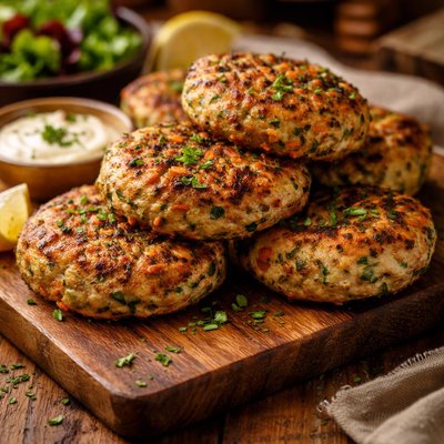 Image of Turkey Burgers W Grated Zucchini Carrots