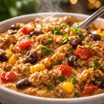 Image of Turkey Confetti in Creamy Chili Sauce