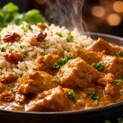 Image of Turkey Curry with Raisin Rice