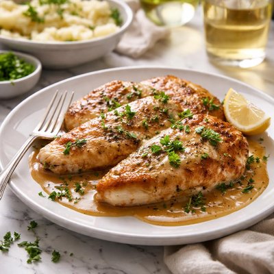 Image of Turkey Cutlets with Pan Gravy