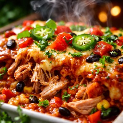 Image of Turkey Enchilada Casserole