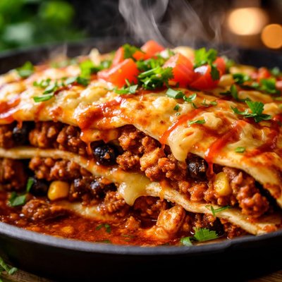 Image of Turkey Enchilada Pie Weight Watchers