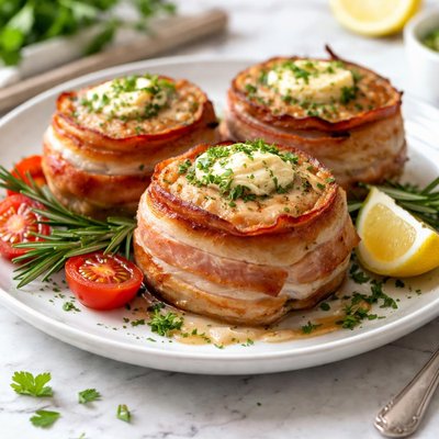 Image of Turkey Filet Mignon Wrapped in Turkey Bacon