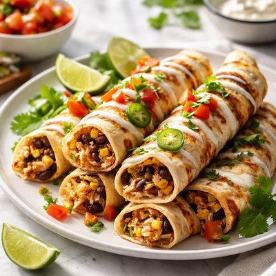 Image of Turkey Filled Tortillas