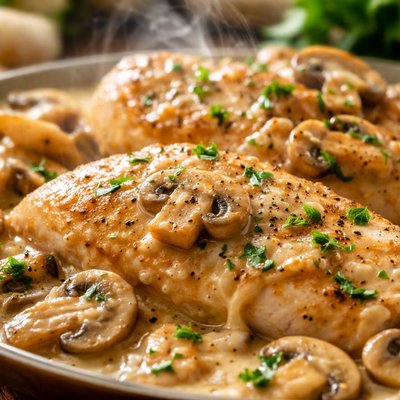 Image of Turkey Fillet in Mushroom Sauce