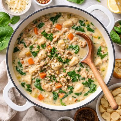 Image of Turkey Gnocchi Soup