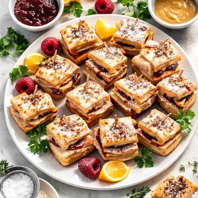 Image of Turkey Jack Appetizers Mini Monte Cristos