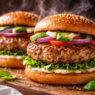 Image of Turkey Long Burgers