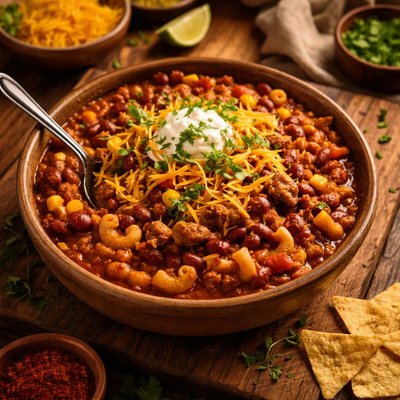 Image of Turkey Macaroni Chili