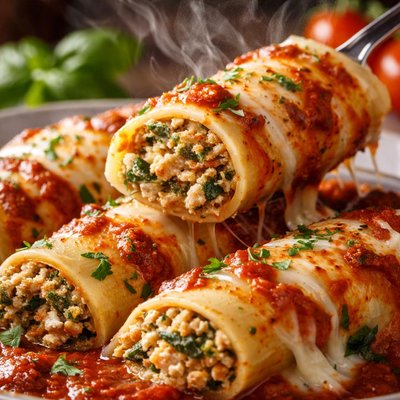 Image of Turkey Manicotti