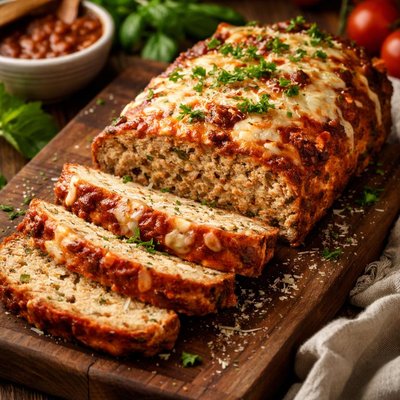 Image of Turkey Meatloaf Italian Style