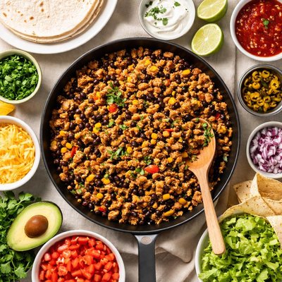 Image of Turkey or Beef Filling for Burritos