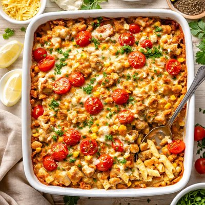 Image of Turkey or Chicken Layered Casserole