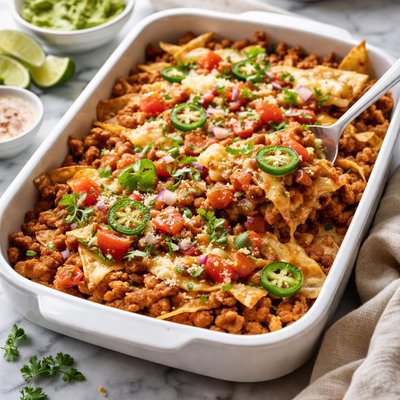 Image of Turkey or Chicken Taco Bake