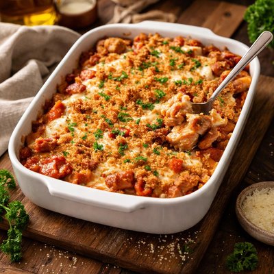 Image of Turkey Parmesan Casserole