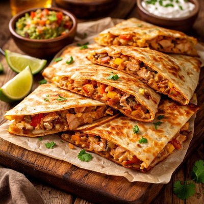 Image of Turkey Quesadillas