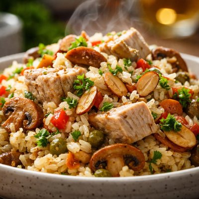 Image of Turkey Rice Amandine