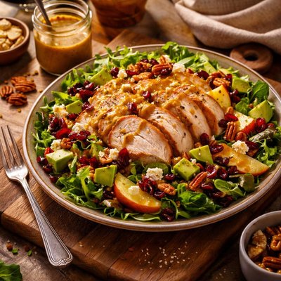Image of Turkey Salad with Maple Mustard Dressing