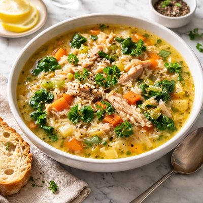 Image of Turkey Soup with Rice