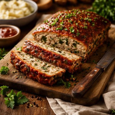 Image of Turkey Spinach Mealoaf