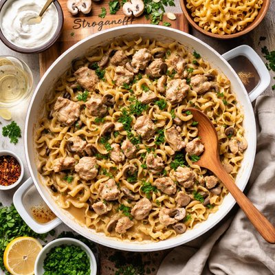 Image of Turkey Stroganoff