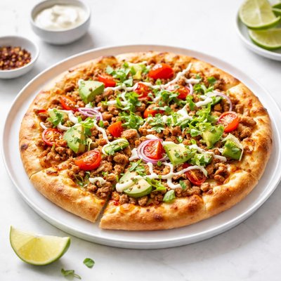Image of Turkey Taco Pizza