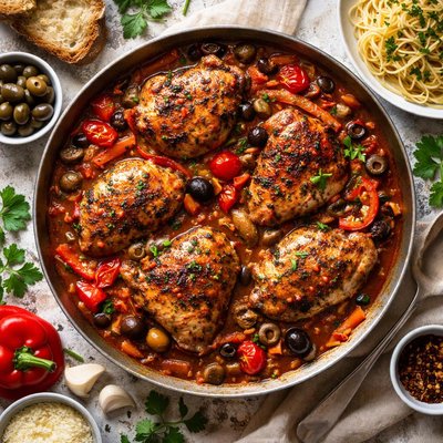 Image of Turkey Thigh Cacciatore