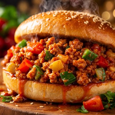 Image of Turkey Vegetable Sloppy Joes