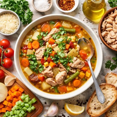 Image of Turkey Vegetable Soup
