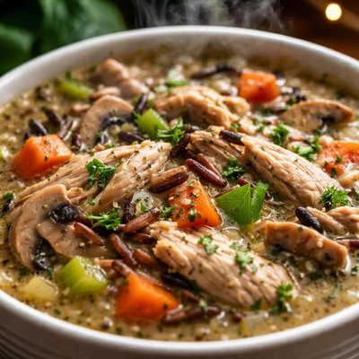 Image of Turkey Wild Rice Soup