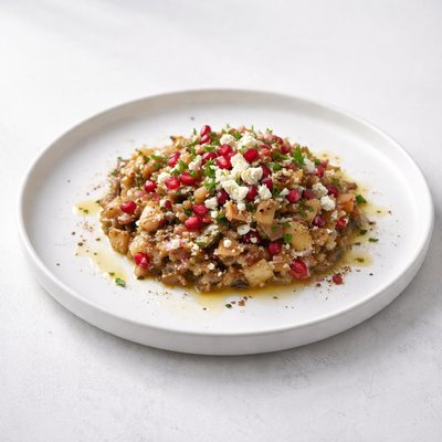 Image of Turkish Eggplant Aubergine Salad