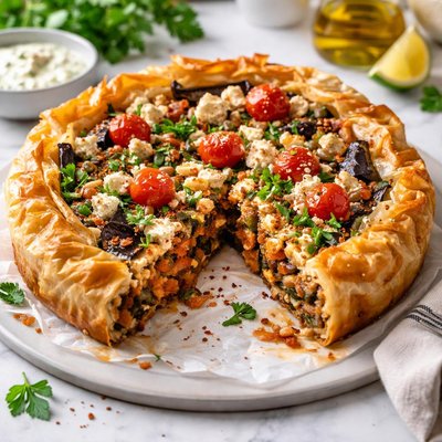 Image of Turkish Eggplant Pie