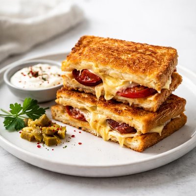 Image of Turkish Grilled Cheese Sandwich
