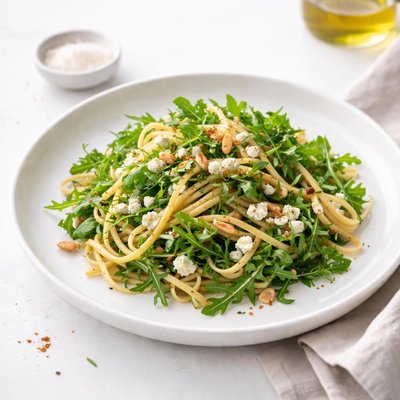 Image of Turkish Noodles with Arugula Rokali Eriste