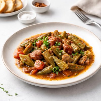 Image of Turkish Okra Casserole