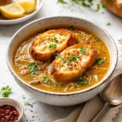 Image of Turkish Onion Soup Sogan Corbasi