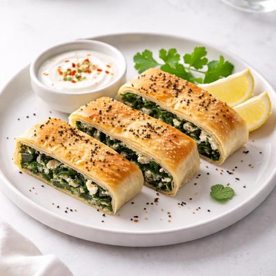 Image of Turkish Spinach Feta Borek
