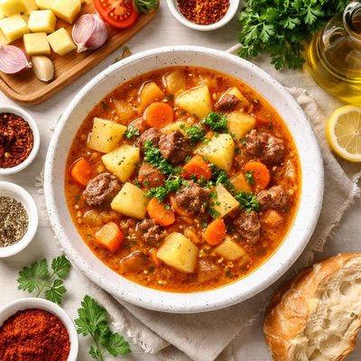 Image of Turkish Sulu Patates Watery Potatoes