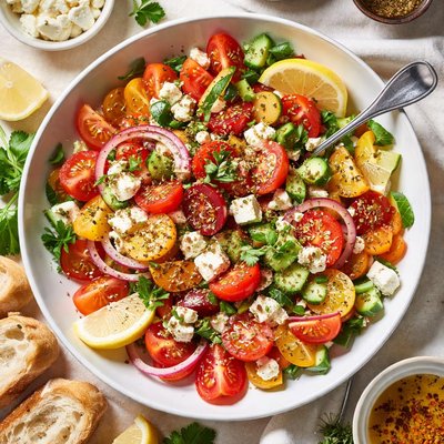 Image of Turkish Tomato and Feta Salad