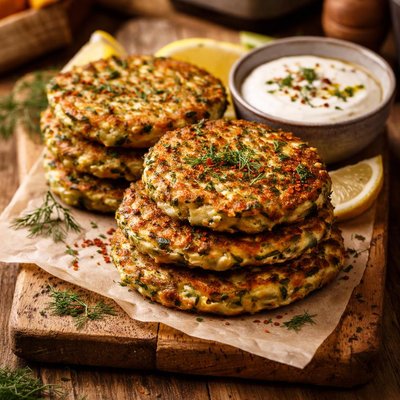 Image of Turkish Zucchini Pancakes