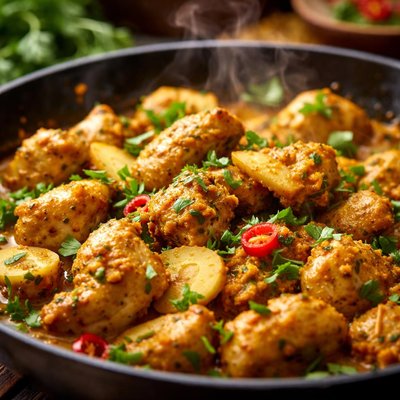 Image of Turmeric Ginger Chicken Saute