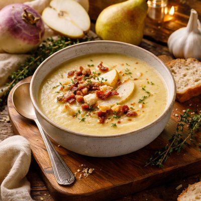 Image of Turnip and Pear Soup