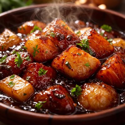 Image of Turnips Rutabaga Simmered in Date Syrup Maye Al Shalgham