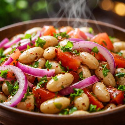 Image of Tuscan Bean and Onion Salad