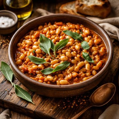 Image of Tuscan Beans with Sage