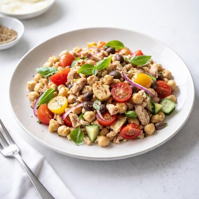 Image of Tuscan Chickpea Tuna Salad